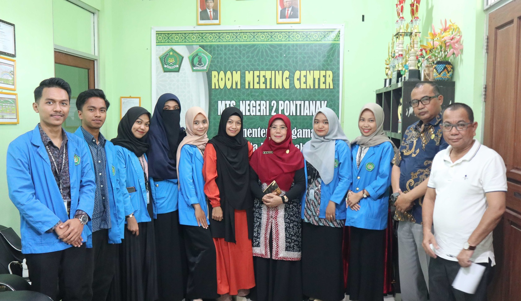 MTs.N 2 Pontianak Terima 7 Mahasiswa PLP 2 IKIP PGRI Plp2 Ikip Pgri 2023