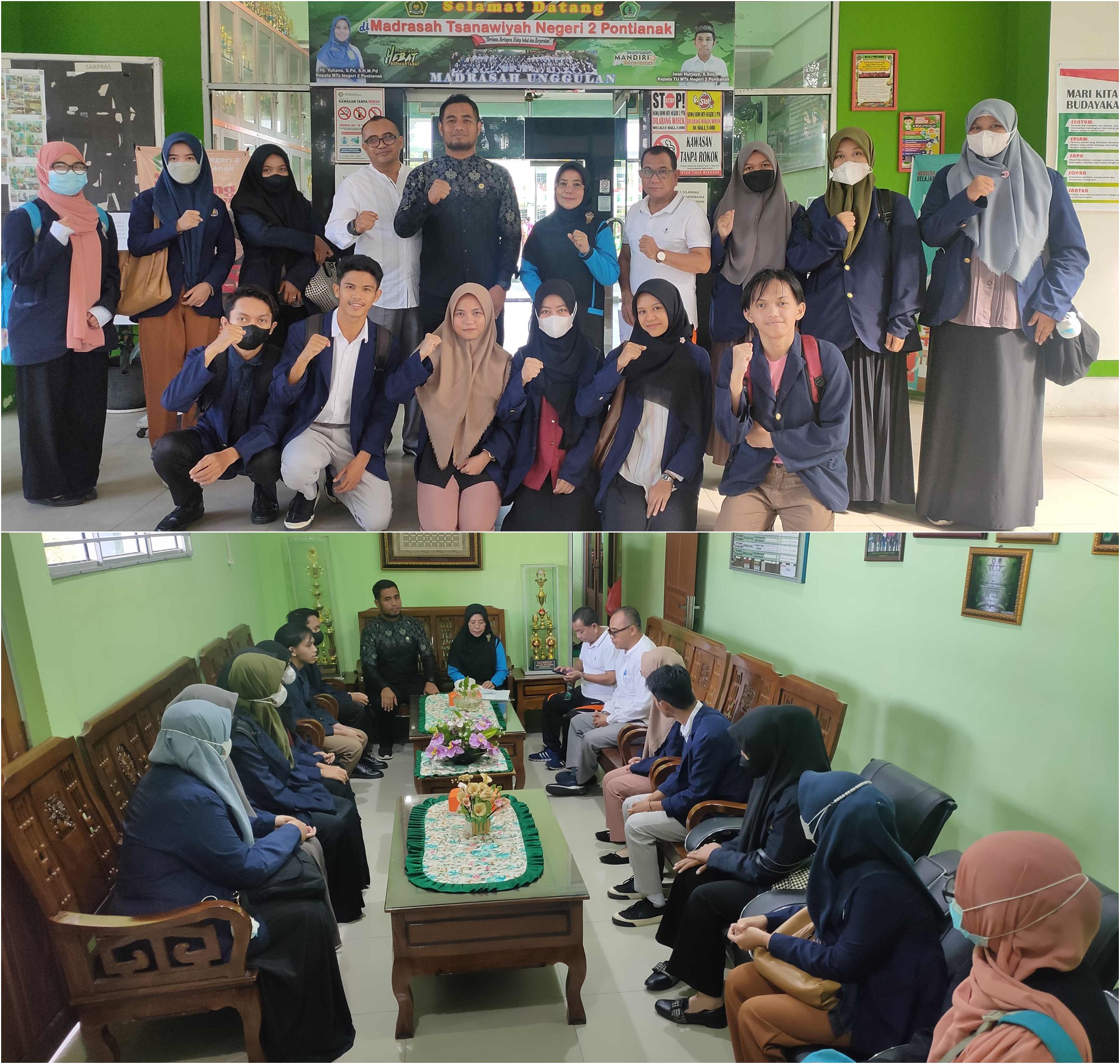 Mahasiswa FKIP Untan Laksanakan Asistensi Mengajar di MTs.N 2 Pontianak Mahasiswa FKIP Untan Laksanakan Asistensi Mengajar Di MTs.N 2 Pontianak