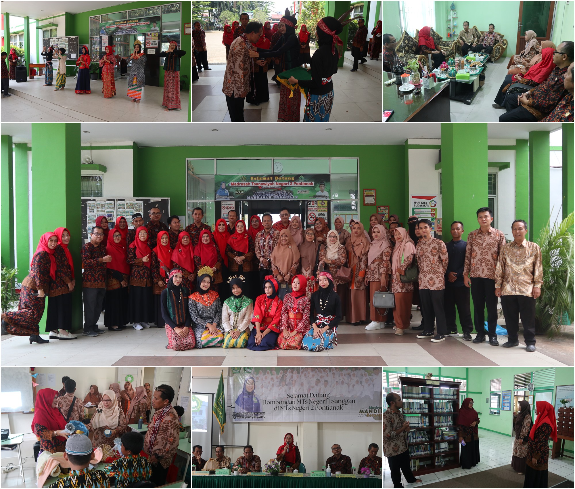 Kunjungan MTs.N 1 Sanggau