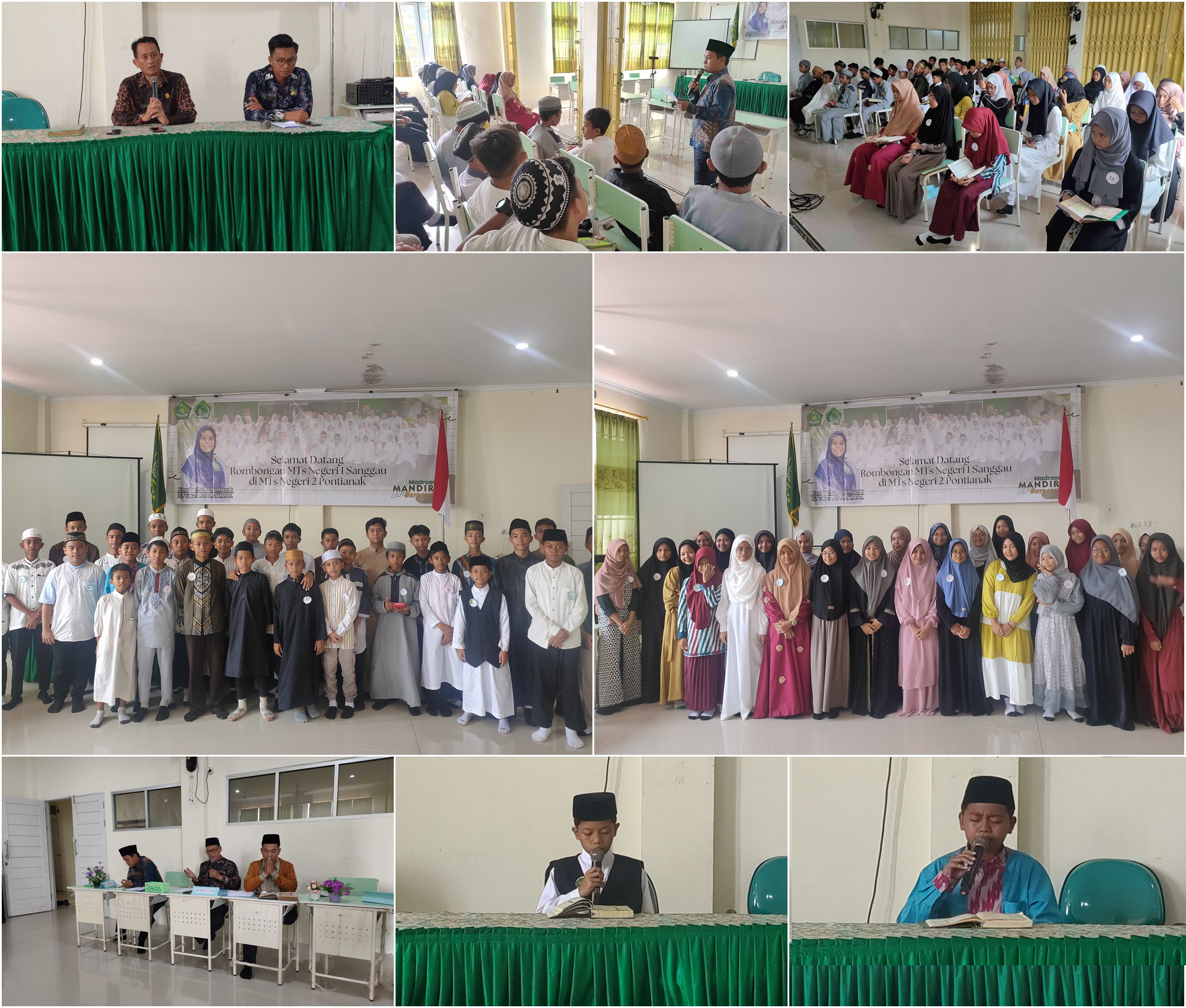 Tim Keagamaan MTs.N 2 Laksanakan Lomba Tahfiz dan Tilawah Lomba Tahfiz Dan Tilawah Alquran