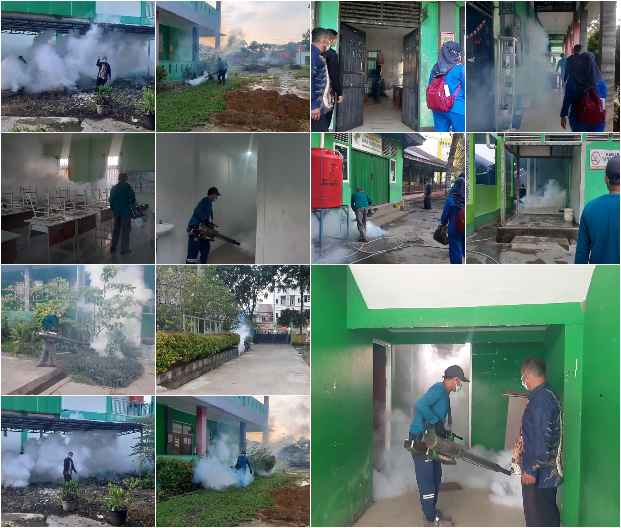 MTs. Negeri 2 Pontianak Di Fogging