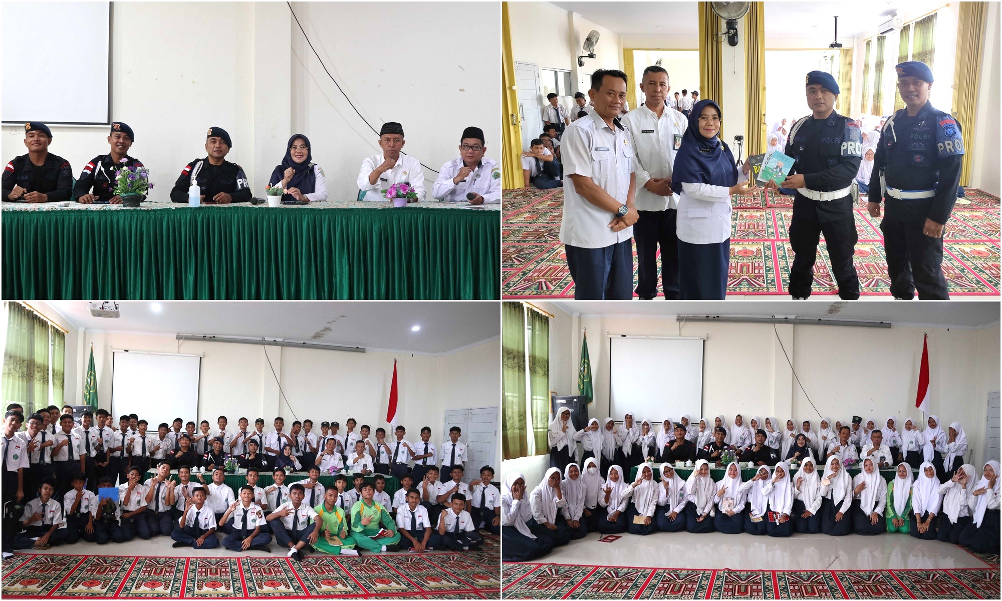 Brimob Go To School Hadir Di MTs.N 2 Pontianak Brimob Go To School Hadir Di MTs.N 2 Pontianak