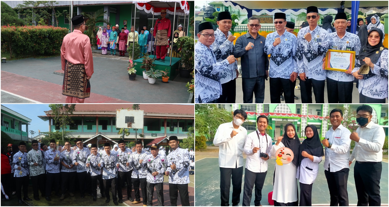 Rangkaian HUT PGRI Ke-78 di MTs.N 2, Wujud Cinta Profesi Rangkaian HUT PGRI Ke 78 Di MTs.N 2 Wujud Cinta Profesi