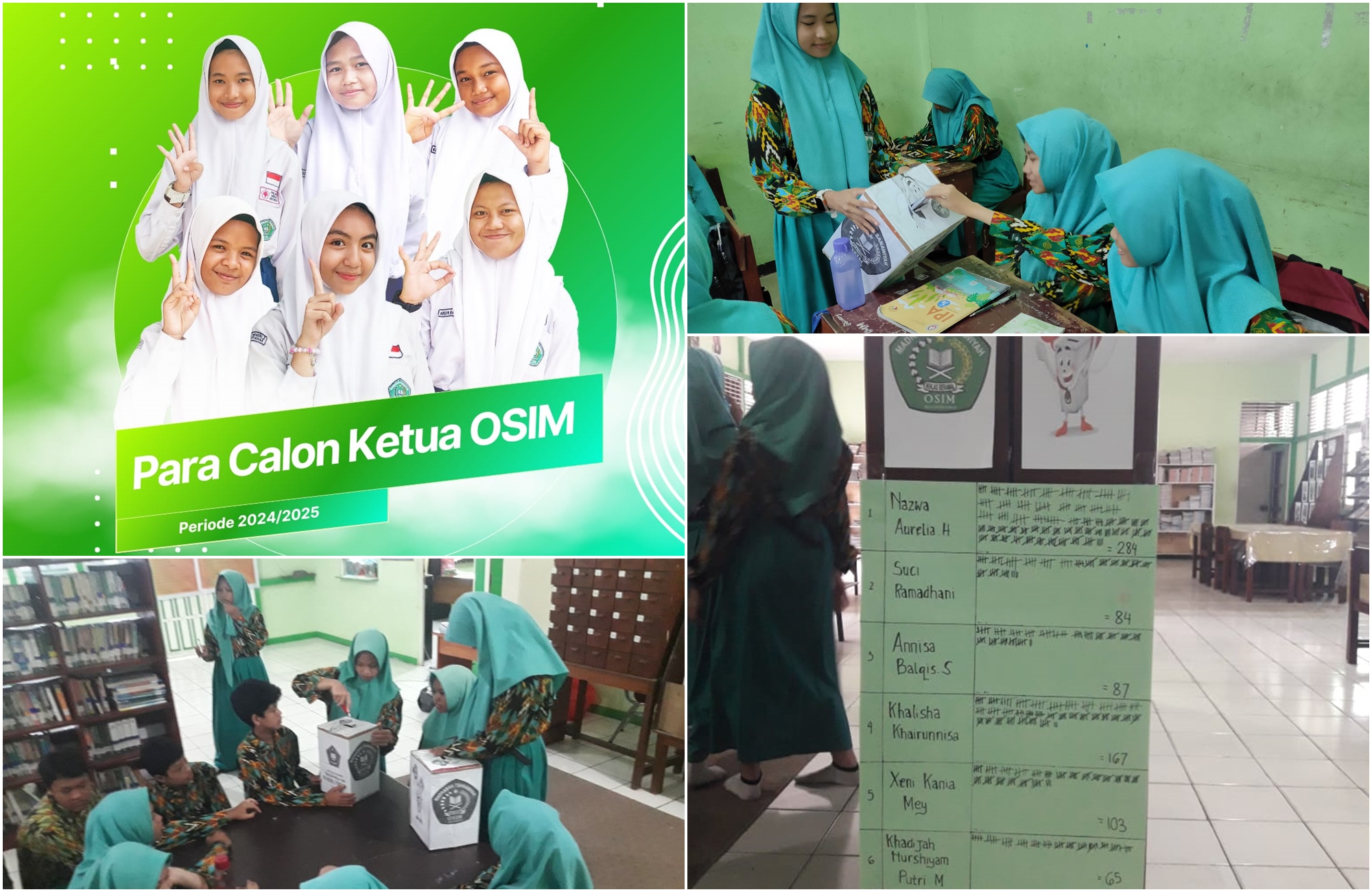 Pemilihan OSIM MTs.N 2 Pontianak Berlangsung Demokratis Pemilihan OSIM MTs.N 2 Pontianak Berlangsung Demokratis